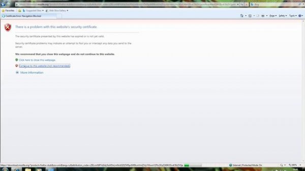Одна из причин НЕ пользоваться Internet Explorer 8: