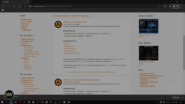 AIMP Download and Installation | Audio Player එකක් | Software Review смотреть онлайн