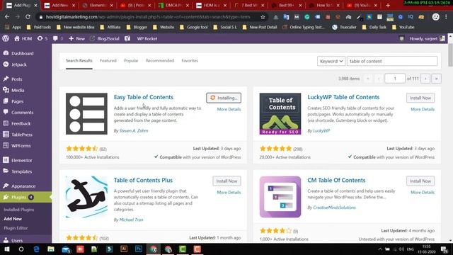 How to Add Table of Content Plugin in WordPress | How to Increase Website Traffic in Hindi смотреть онлайн