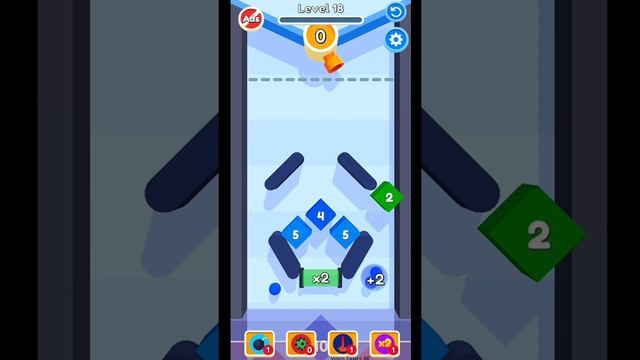 Ballz Drop 3D - All Levels Gameplay Android, iOS Max Lvl 14-21 Walkthrough Part 2 смотреть онлайн