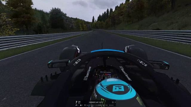 Mercedes-AMG F1 W14 E Performance at Nordschleife смотреть онлайн
