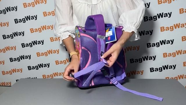 Шкільний рюкзак Space для дівчинки, одне відділення, бічні кишені, 988890. смотреть онлайн