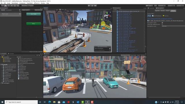 Unity NavMesh On An Asset Store Environment
