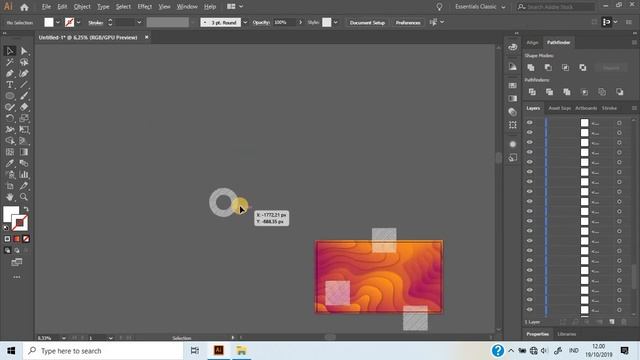 Tutorial Cara Membuat Modern Abstract Wave Paper Cut Fluid Liquid Background Adobe Illustrator CC смотреть онлайн
