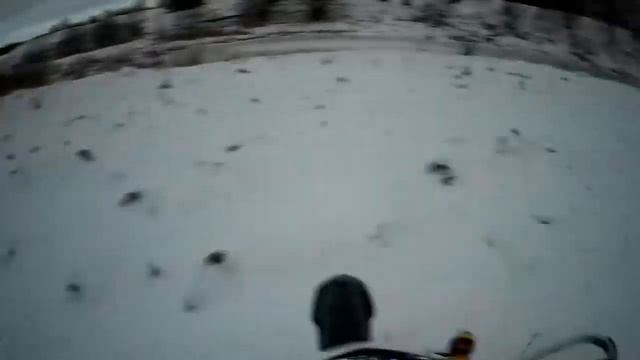 Regulmoto sport 003. Первый выезд по снегу на болтошипах) смотреть онлайн