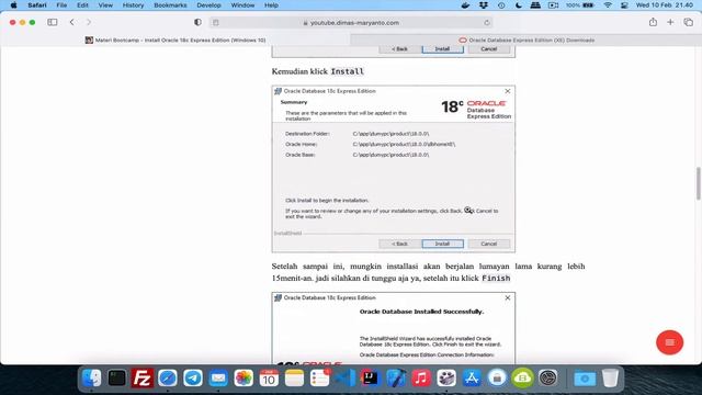 #02.e - Install Oracle 18c di windows 8/10 | BELAJAR RDBMS ORACLE 18c смотреть онлайн