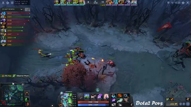 Abed [Leshrac] & 23Savage [Faceless] Top2 VS INYOURDREAM & Fervian | Dota 2 7.22g Pro Gameplay смотреть онлайн