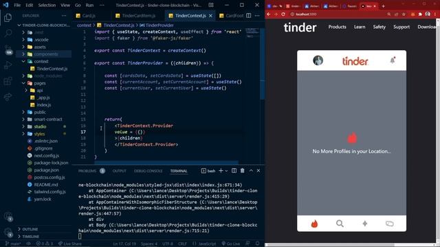 Build Tinder Blockchain Web 3.0 App with Moralis | Solidity | Next.js | Sanity.io смотреть онлайн