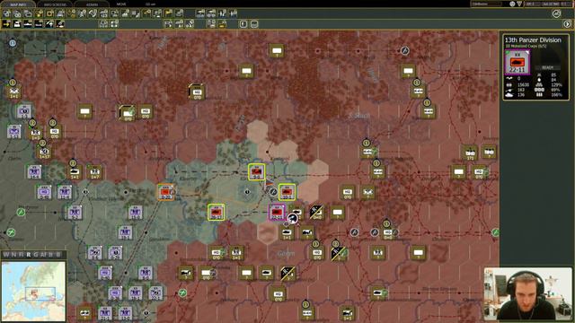 Gary Grigsby's War in the East 2 - Destruction of the Southwestern Front Turn 1 смотреть онлайн
