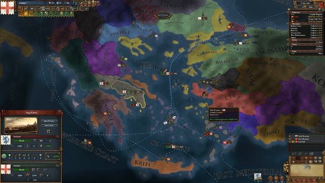 The Trade Empire of Genoa - EU4 Meiou and Taxes Lets Play - Semi Tall Genoa - Part 6 смотреть онлайн