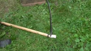 Ответ на комментарий. Заготовка косовища для косы. Насадка косы.