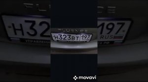 Замена штатных ламп подсветки номера рено флюенс