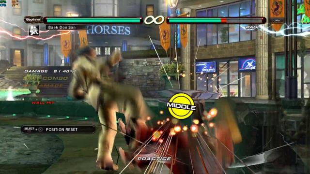 Tekken 6 BR Baek Doo San High Damage Combo смотреть онлайн