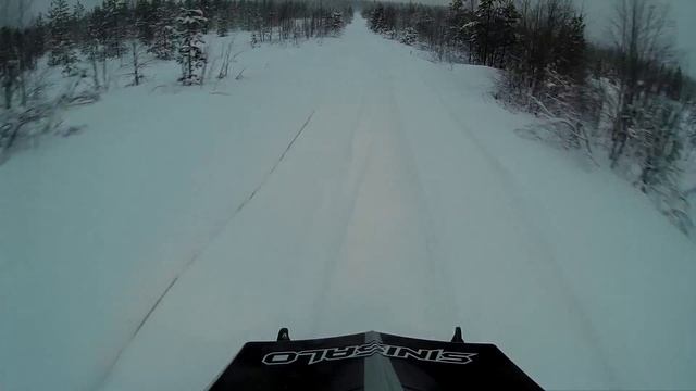 Arctic cat crossfire 7.Пасмурно.Дорога на стрельбище. смотреть онлайн