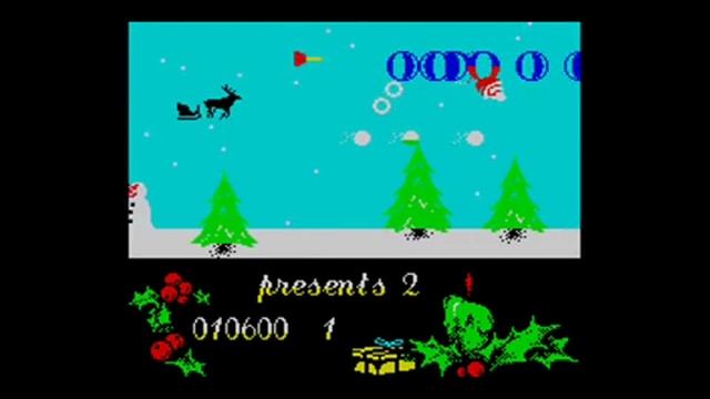 Santa's Xmas Caper ZX Spectrum смотреть онлайн