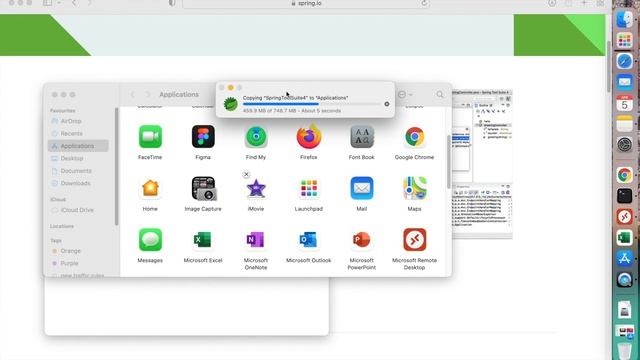 Spring Tool Suite Installation on macOS смотреть онлайн
