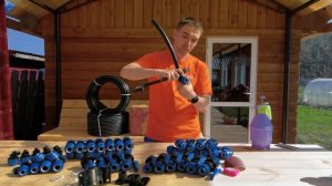 Монтаж ПНД труб и фитингов | Водопровод на даче своими руками