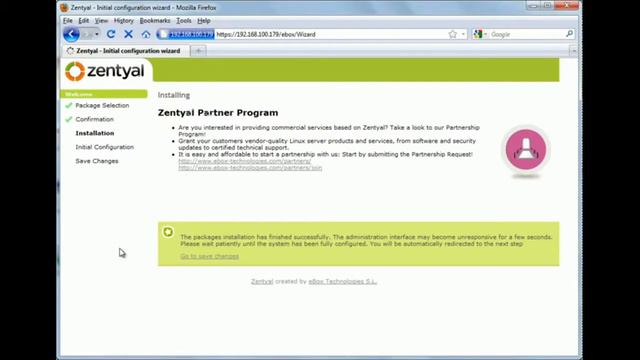 Установка Zentyal, русский язык(Перевод оф.видео 