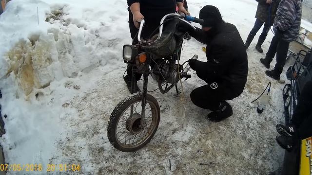 сборка одного мопеда из 2-х Дельта-Верховина смотреть онлайн