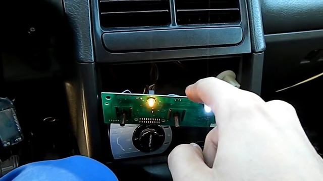 замена лампочки в блоке управления печкой ваз 2110 11 12 смотреть онлайн