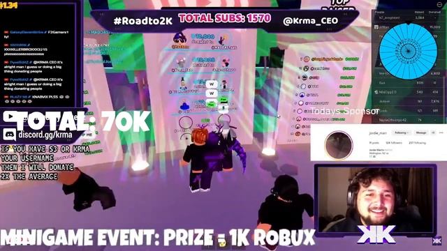 I DONATE 100K IN 3 MINUTES! ROBLOX PLS DONATE смотреть онлайн