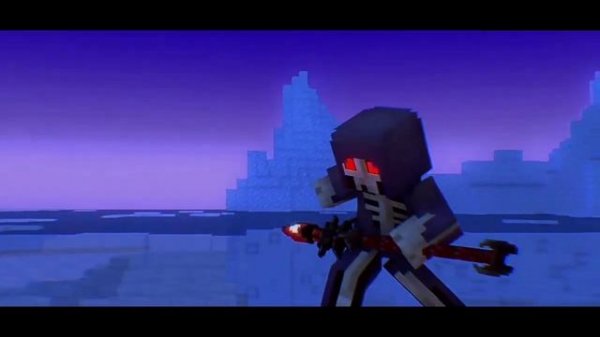 Herobrine vs DreadLord and Entity 303 all parts (SashaMT Animations) A Minecraft Music