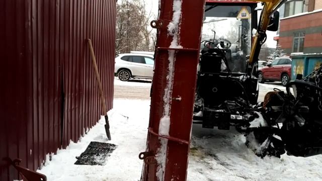 Беларус 320, установка мотора ММЗ 3LD (Перезалив) смотреть онлайн