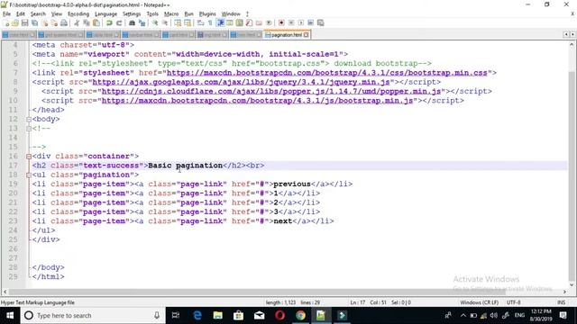 Bootstrap 4 Tutorial in Hindi Part 12:Pagination in Bootstrap in Hindi/urdu by tricky skills смотреть онлайн