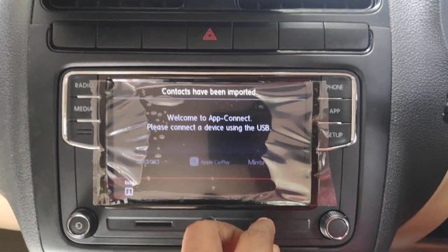 Volkswagen Rcd 340 with Android auto,Carplay & Mirrorlink....Ph :7592981789 смотреть онлайн