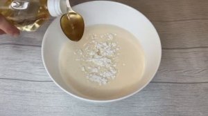 рецепт блинов на молоке  БЕЗ МУКИ на манке тонкие, нежные и вкусные