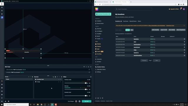 Add custom GOAL WIDGETS to Streamlabs смотреть онлайн