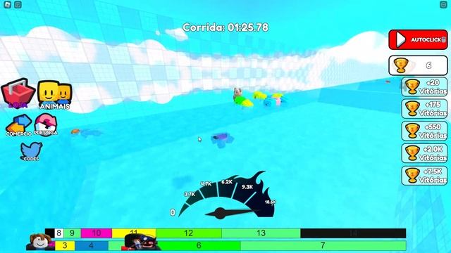 Roblox ( eu sou um melhor deste jogo!) {swim race clicker} смотреть онлайн