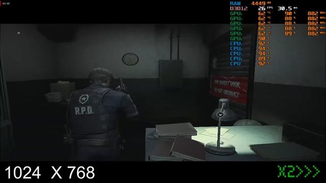 AMD A8 9600 vs Resident Evil 2 Remake смотреть онлайн