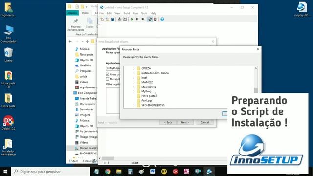 Como criar um instalador profissional com Inno Setup e ainda instalar banco de dados junto ! смотреть онлайн