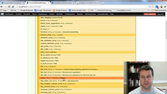 Drupal 7 Module Development Tutorial #11 - Using Template_Preprocess to Change the Flag Link смотреть онлайн