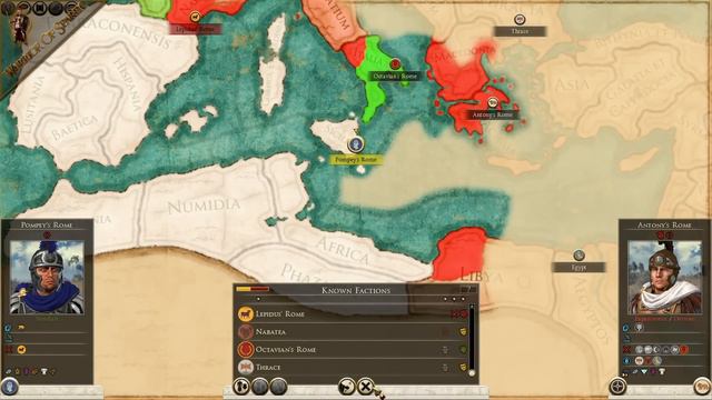 Total War Rome II: Imperator Augustus ~ Pompey Campaign #15 - Latin Sandwich! смотреть онлайн