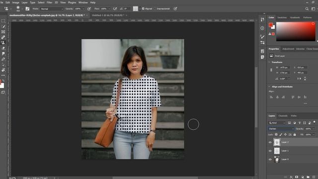 Pattern Stamp Tool In Photoshop | Adobe Photoshop Tutorial In Hindi смотреть онлайн