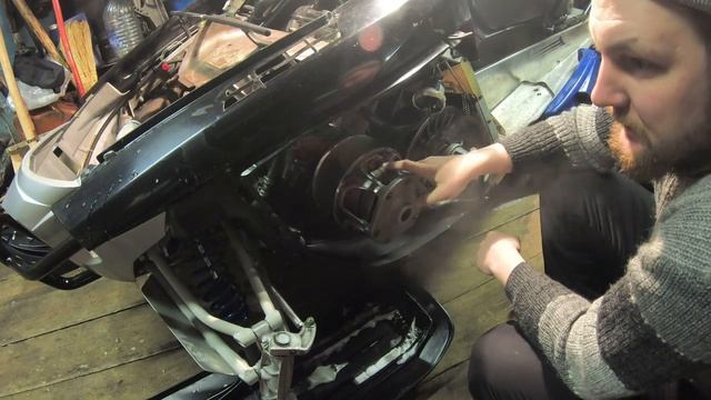 Снегоход Arctic Сat Bearcat Z1 XT/Особенности эксплуатации/Часть 2. смотреть онлайн