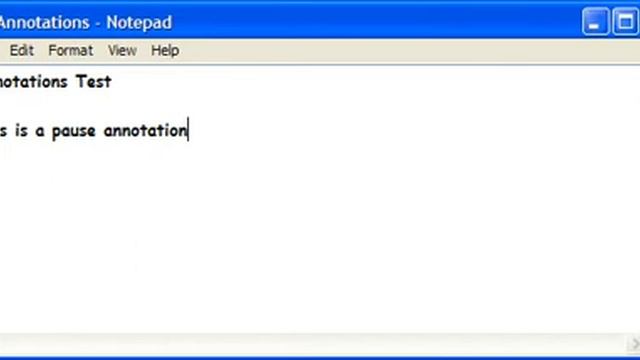 Annotations Test смотреть онлайн
