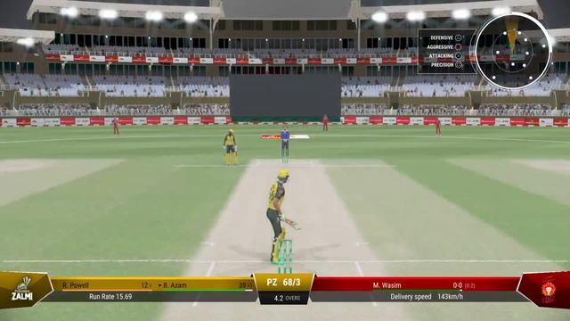 Babar Azam Ki Hitting? Peshawar Zalmi VS Islamabad United PSL Season 8 Match - 4 смотреть онлайн
