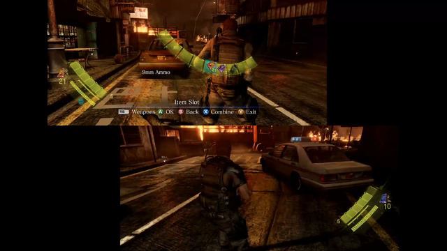 Playing Resident Evil 6 Split Screen Co-op смотреть онлайн