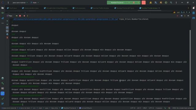 Convert number to literal in java смотреть онлайн