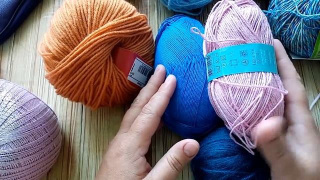 Вязание крючком для начинающих. Урок № 2. Виды пряжи//Как правильно подобрать крючок к пряже смотреть онлайн