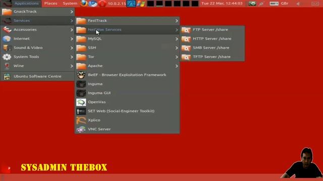 SYSADMIN THEBOX : INSTALASI LINUX GNACKTRACK v.10.04 смотреть онлайн