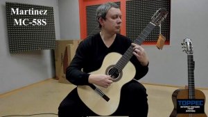 Martinez MC-58S тест гитары Юрия Алешникова 2022 г.