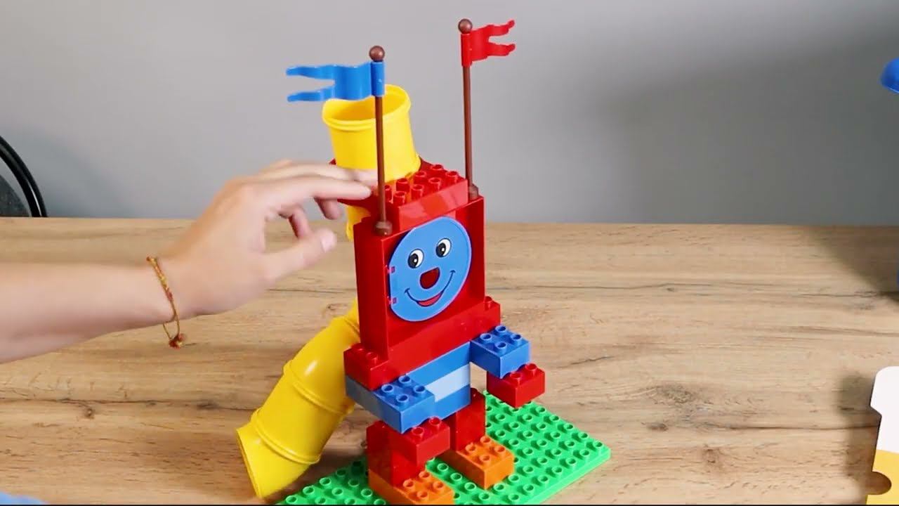 Конструктор «ЛЁВА» Набор с трубками 9076 смотреть онлайн