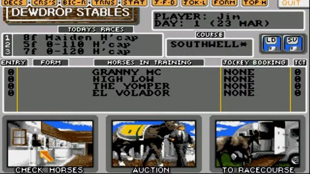 AMIGA Stable Masters II 2 OCS 1994 v3.4 E.S.P. Software ESP HackedBy Paradox STAR CRACKTRO MUSICadf смотреть онлайн