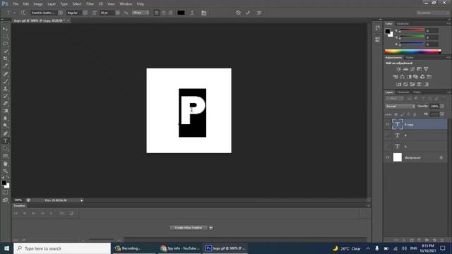 how to create gif logo in adobe photoshop in 2021 смотреть онлайн