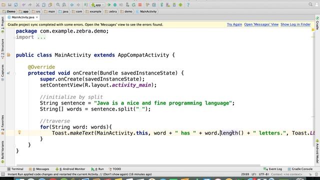 Java - Split a string into an array | Arrays in Java смотреть онлайн
