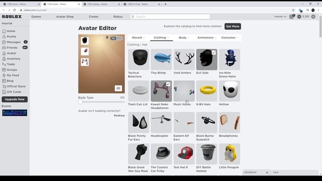 Roblox New Scary Face Accessory | Similar to the Trash Mask :D смотреть онлайн